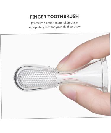 Frcolor Silicone Finger Toothbrush Set - Perfect for Pets & Kids - Gentle Cleaning for Dogs and Infants - Buy Online on GoSupps.com