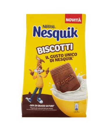 Italian Gourmet E.R. NESQUIK Biscotti Italian Biscotti Chocolate Cookies 300g + Italian Gourmet Pulpa 400g Set of