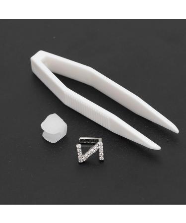 Teeth Grillz Capital Letter Exquisite Durable Copper Gold Tooth Decoration for Halloween for Costume Party - Buy Online on GoSupps.com