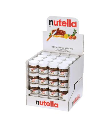 Nutella Hazelnut Spread with Cocoa Glass Jar 25gr x 64 - Buy Online on GoSupps.com