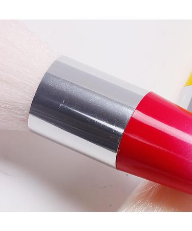 Foundation Brush Ergonomic Handle Multipurpose Foundation Blush Brush Make Up Brush Nail Salon Red - Buy Online on GoSupps.com