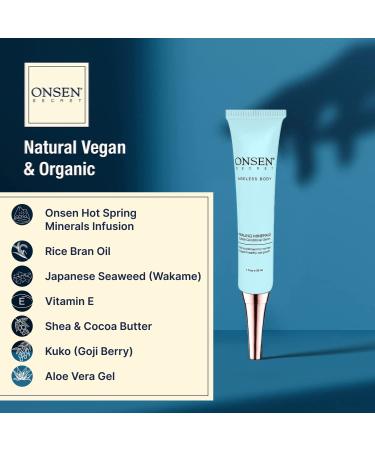 Japanese Onsen Cuticle Cream: Deep Action Nail Cuticle Oil for Strong, Healthy Nails - 1oz - Non-Greasy Formula - Buy Online on GoSupps.com