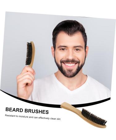 Minkissy 3PC Beard Care Tools - Wooden Bartbrush & Cleaning Comb for Men | Premium Male Grooming Accessories - Buy Online on GoSupps.com