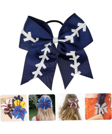 Beaupretty Softball Bow Hair Tie Hair Bands Softball Hair Ties Softball Bows for Team Girls Hair Ties Kids Hair Clips for Girls Hair Bows for Teens Ribbon Headgear Bow Tie Child - Buy Online on GoSupps.com