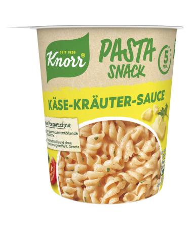 Knorr Pasta Snack Cheese Herb Sauce - Quick & Delicious 5-Minute Meal | 8 Cups & Snack Bar Spaghetti Set | International Shipping Available - Buy Online on GoSupps.com