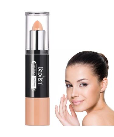 Concealer Stick 2-in-1 Stick for Concealer & Contouring Light Contouring Concealer Foundation Concealer Cream Makeup 1#