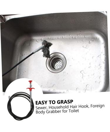 Veemoon Sewer Unblocker 2pcs - Bendable Hose Tool for Toilet & Drain Cleaning | Flexible Grabber Remover - Buy Online on GoSupps.com