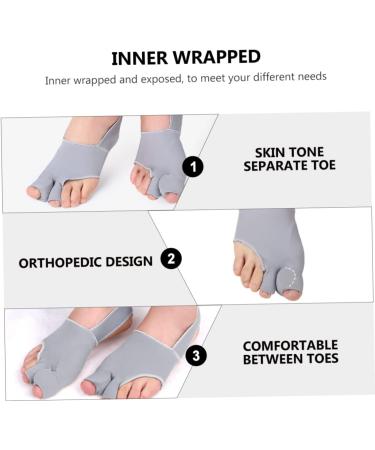Wrist Brace Thumb Splint Hand & Foot Protectors Set | Silicone Socks & Dividers | Bone Guard Splint Appliance | Assorted Colors - 2 Pairs - Buy Online on GoSupps.com