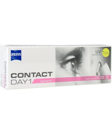 Buy Contact Day 1 Spheric Tageslinsen - Soft 32 Pieces for Clear Vision | International Shipping Available - Buy Online on GoSupps.com