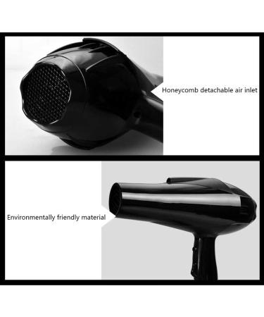 2100W Hair Dryer Hair Dryer Professional Ionic Salon Hairdryer with Nozzle Powerful AC Motor 3 Heat Settings and 2 Speed Ionic Conditioning to Protect Hair and Increase Shine Low Noise Small Gift - Buy Online on GoSupps.com