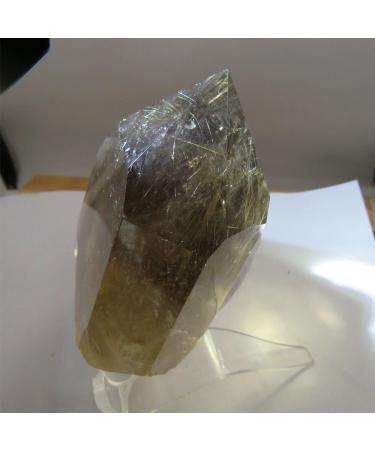 306g Natural Smoky Rutile Quartz Rutilated Bling Bling Crystal Stone Reiki Fengshui Home Goods - Buy Online on GoSupps.com