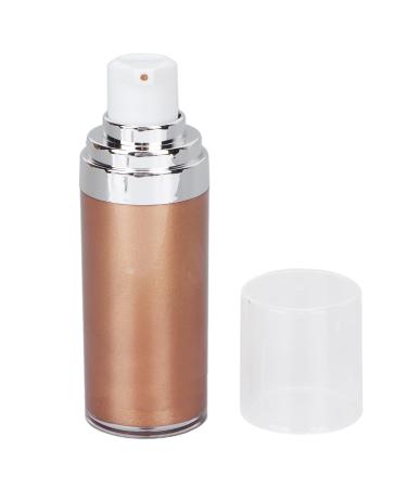 Shimmering Body Lotion Moisturizing Glitter Body Lotion for Shoulder for Daily Makeup(#3 Bronze Gold)