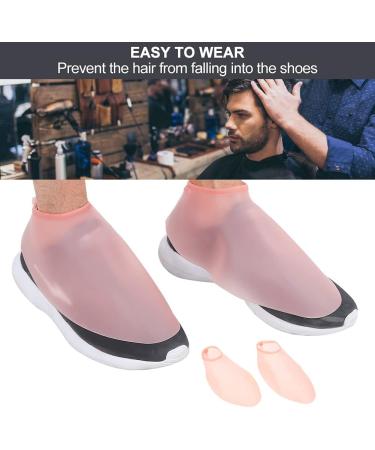 Silicone Haircut Shoes Cover - Washable & Dustproof Protector - Pink - Buy Online on GoSupps.com