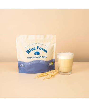 Buy Blue Farm Oat Base Calcium - 100% Organic Vegan Lactose-Free & Gluten-Free - 800g | Mix Up to 8 Liters | Eco-Friendly Packaging - Buy Online on GoSupps.com