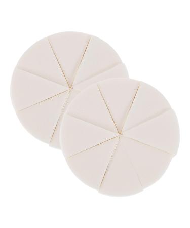 Balacoo 6 Sets Triangular Sponge Puff Concealer Puff Body Puff Mini Whisk Makeup Applicator Tools Foundation Blending Sponge Face Triangle Puff Sponges Emulsion Portable White Girl