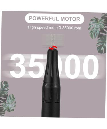 DRESSOOS Portable Nail Drill Nail Polisher Aluminum Alloy Miss Clothing Set Mini Sanding Tool 14X7X2.5CM Black - Buy Online on GoSupps.com