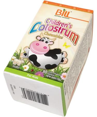Children's Colostrum 90 chewables Bill Natural Sources(Bill Beauty) (Pack Option) (90 count (Pack of 2)) - Buy Online on GoSupps.com
