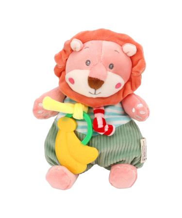 Baby Teether Toy | Super Soft Spandex Lion Teether for Newborns | Early Education at Home - Buy Online on GoSupps.com