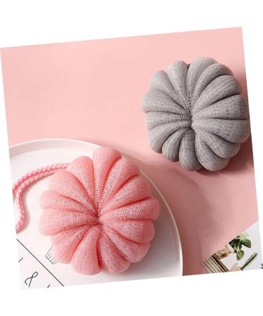 MERRYHAPY 4pcs Pumpkin Bath Balls | Exfoliating Shower Loofah Sponges for Refreshing Baths - International Shipping Available - Buy Online on GoSupps.com