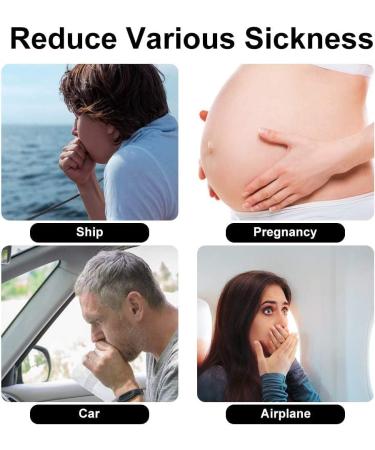 Acupressure Tape & Bracelets for Nausea Relief | Anti-Emetic Wrist Bands in Black Gray Blue & Red - Buy Online on GoSupps.com