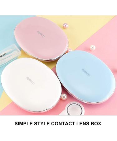 Healifty Contact Lens Case with Mirror - Portable & Stylish Black Contact Lens Travel Holder for Daily Use - Buy Online on GoSupps.com