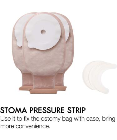 MILISTEN 20Pcs Ostomy Barrier Tape - Stoma Pressure Strips Extenders Sticker for Nursing Accessories - Buy Online on GoSupps.com
