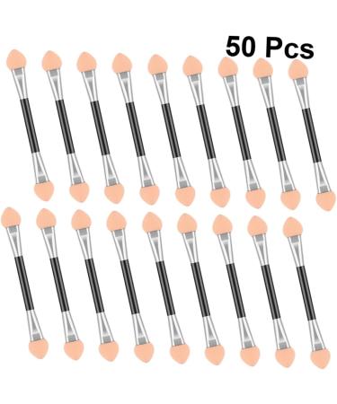 Hemoton 50pcs Women Eyeshadow Brush Eyeshadow Sponge Brush Tipped Oval Makeup Tool Makeup - Buy Online on GoSupps.com