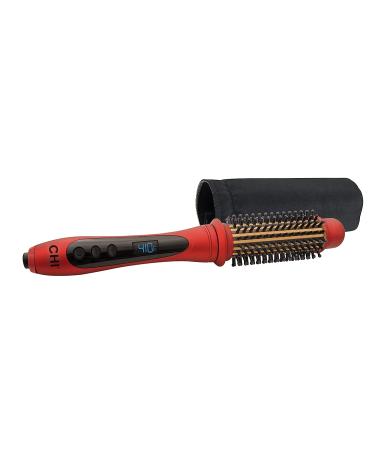 CHI Amplitude Ceramic Heated Round Brush - Ruby Red | Salon-Quality Styling Tool - Buy Online on GoSupps.com