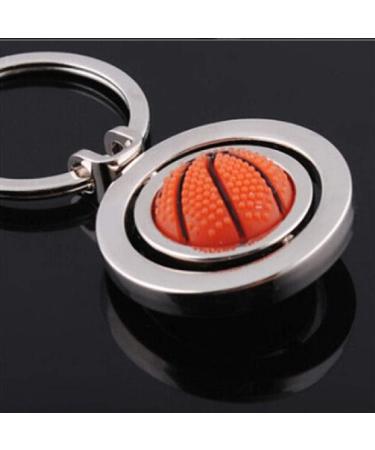 Sportigo 3D Rotating Basketball Keychain - Perfect Sports Gift Idea & Key Pendant - Buy Online on GoSupps.com