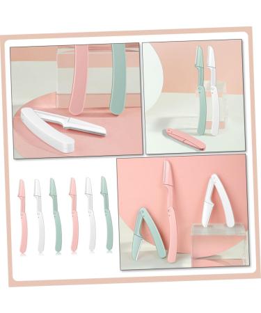 6-Piece Foldable Eyebrow Cutter & Face Razor Set for Women - Disposable Ladies Razor for Perfect Brows - Buy Online on GoSupps.com
