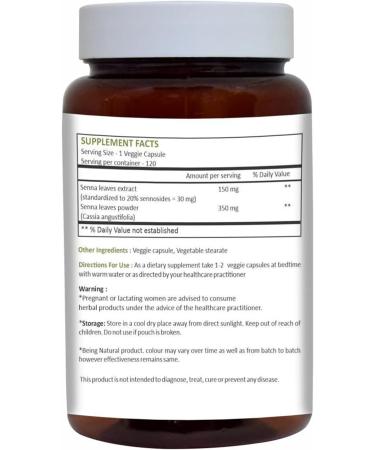 HERBAL HILLS Alfalfa Tablet and Senna Leaf Capsules Pack of 2 Combo - Buy Online on GoSupps.com