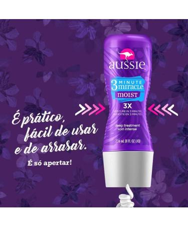 Aussie Deeeeep 3 Minute Miracle Moisturising Treatment 235ml - Deep Hydration for All Hair Types | International Shipping Available - Buy Online on GoSupps.com
