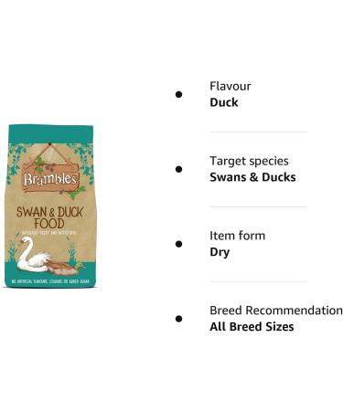 Brambles Floating Swan and Duck Food 1.75 kg Duck 1.75 kg (Pack of 1) - Buy Online on GoSupps.com