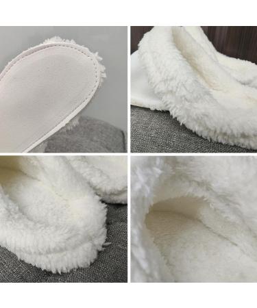 Furry Croc Liners Insoles Inserts | 1 Pair Winter Warm Shoe Cover for Fur Lined Shoes, Clogs, Slippers | Plush P6S8 - Buy Online on GoSupps.com