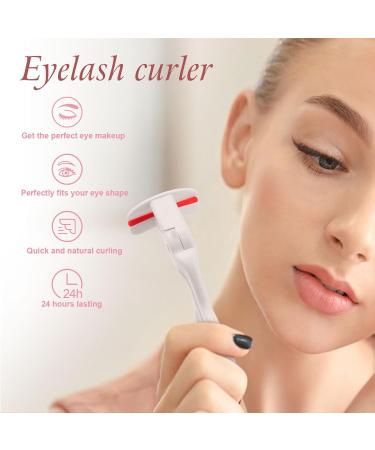 Premium Eyelash Curler Combo Set | Wide-Angle & Partial Curlers 2 Silicone Pads 24-Hour Curling International Shipping Available - Buy Online on GoSupps.com