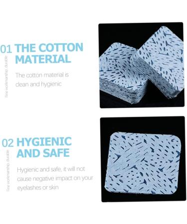 FOMIYES 6 Boxes Glue Bottle Mouth Wipe Glue Cleaning Pads Non-woven Fabric Wipes Lint Nail Wipes Blue Nail Glue Cleaner Lashes Glue Professional Glue Wipes Cloth Glue Cotton Cleansing - Buy Online on GoSupps.com