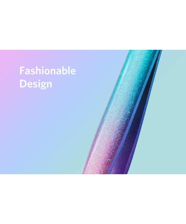 Professional Stainless Steel Slant Tip Tweezers for Ingrown Hair, Eyebrow & Facial Hair Removal - Buy Online on GoSupps.com