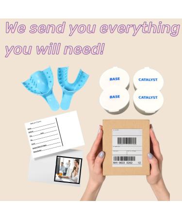 Custom Clear Dental Retainers | At-Home Kit for Perfect Fit | Replacement Upper Retainers - Buy Online on GoSupps.com