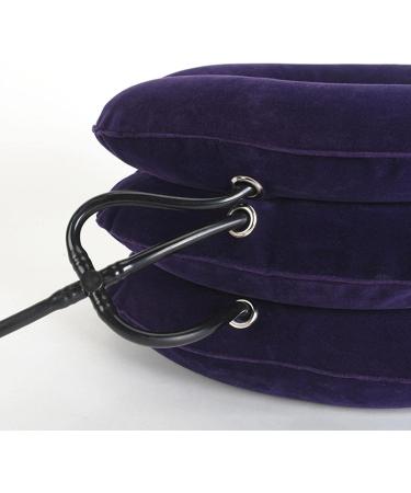 Harayaa Inflatable Neck Traction Device - Breathable Neck Support Pillow for Pain Relief | Shop Internationally - Buy Online on GoSupps.com