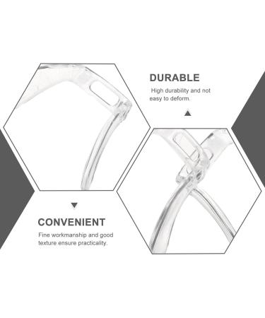 Lurrose 4-Pack Glasses Nose Pads - Cushioned Saddle Lane Nose Pieces for Comfort | Ideal for Glasses Sports & Face Trainer - Buy Online on GoSupps.com