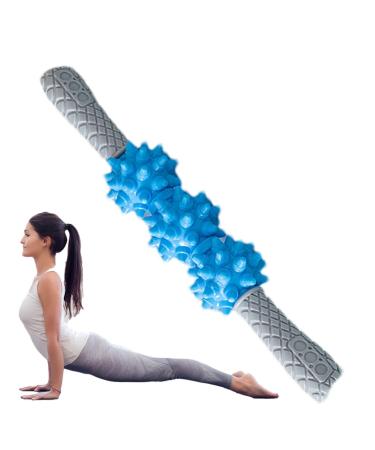 Generic Muscle Roller Muscle Massager Back Roller Foam Body Roller for Muscles Tea Tissue full -body massager for athletes legs and back relaxation blue