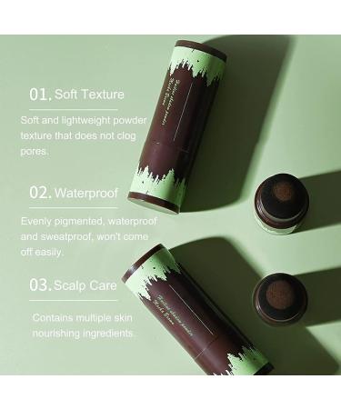 Revive Your Hairline with Waterproof Scalp Shadow Powder | Long-Lasting Coverage for Thinning & Gray Hair (Black+Brown) - Shop Now - Buy Online on GoSupps.com