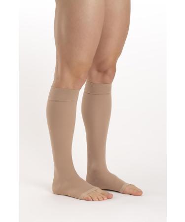 Buy Relaxsan Antembolism M1350A Thrombosis Compression Knee Socks for Men & Women - 25-32 mmHg Skin Color XL | Shop Now for International Shipping - Buy Online on GoSupps.com