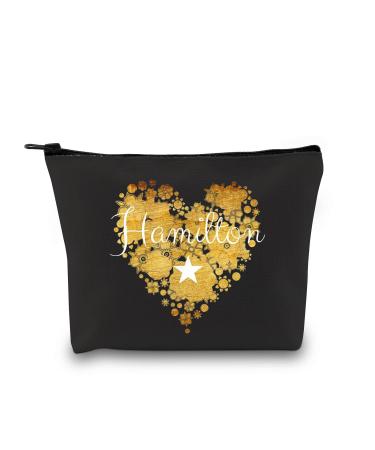 Hamilton Gift Hamilton Musical Loover Gift I Love Hamilton Heart Gift for Girls Women Fans Make-Up Pass I Love Hamilton Bag EU M  - Buy Online on GoSupps.com
