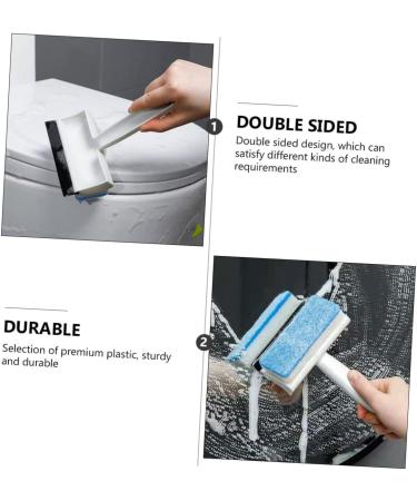 Zerodeko 4pcs Wiper Bath Tub Cleaner Household Floor Cleaners Car Wash Sponges Door Window Sliding Track Kitchen Cleaning Sponges Sneakers Cleaner Wall Brush Multifunction Plastic - Buy Online on GoSupps.com