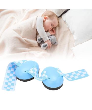 Baby Ear Protection - Comfortable Infant Ear Muffs in Blue | Adjustable Elastic Headband | Prevent Hearing Damage and Improve Sleep - Buy Online on GoSupps.com