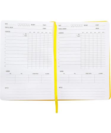 Fitness Journal & Workout Planner for Weight Loss & Wellness | Exercise Training & Health Tracker | 5.7 x 8.3 inch Diary - Buy Online on GoSupps.com