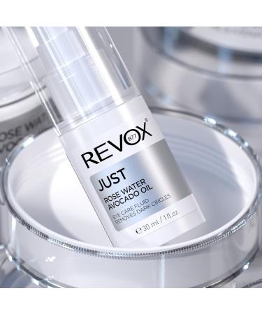 REVOX B77 Anti Aging Eye Serum with Rose Water & Avocado Oil - 30ml | Dark Circles, Puffiness & Wrinkle Reduction | For Dry, Oily & Combination Skin | Skincare Gift for Women - Buy Online on GoSupps.com