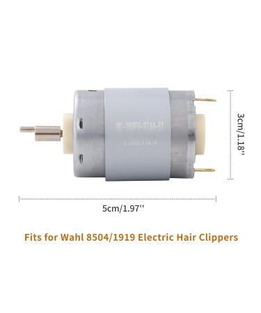 High-Speed 7200RPM 3.6V DC Motor for Wahl 8504/1919 Clippers | Reliable Replacement Part - International Shipping Available - Buy Online on GoSupps.com