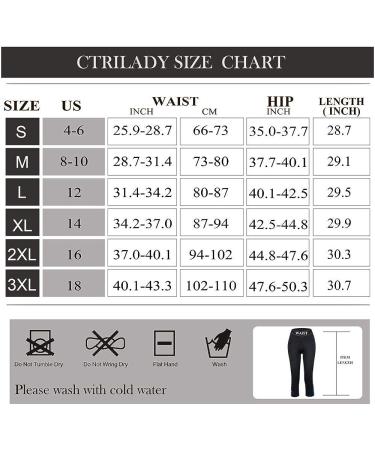 Ctrilady High Waist 2.5mm Neoprene Wetsuit Pants | UV Sun Protection Leggings for Diving, Surfing, Swimming | Black XX-Large - Buy Online on GoSupps.com